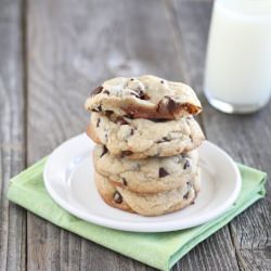 Truffle Chocolate Chip Cookies