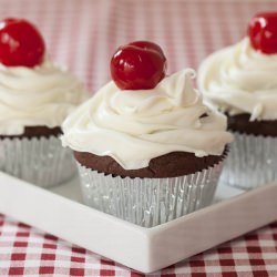 Cherry-Chocolate Cupcakes