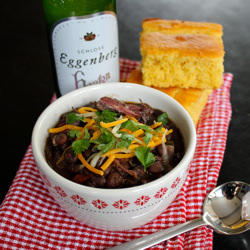 Spicy Ham & Black Bean Soup