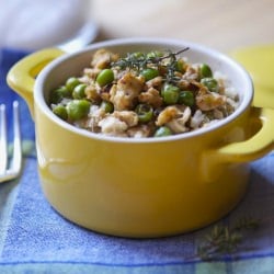 Chicken & Peas Sauce