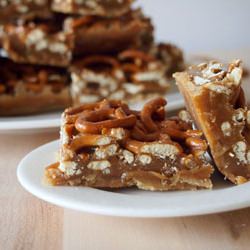 Caramel Pretzel Bars