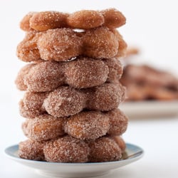 Scratch Cinnamon Sugar Cake Donuts