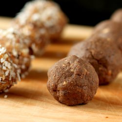 No Bake Candy Cane Truffles