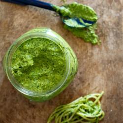 Winter Greens Pesto