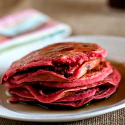 Chocolate Cherry Pancakes