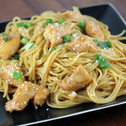 Chinese Chicken with Noodles