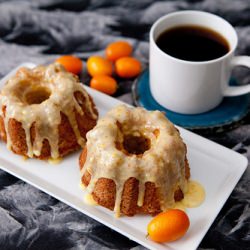 Kumquat Cardamom Cakes