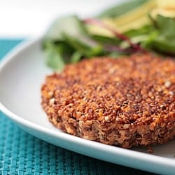 Quinoa & Almonds Veggie Burger
