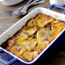 Meat and Potato Gratin