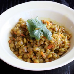 Curried Lentils