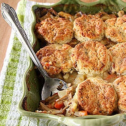 Chicken Pot Pie W Bacon Biscuits