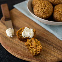 Carrot Oat Muffins