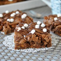 Salted Caramel Hot Cocoa Bars