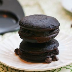 Double Chocolate Whoopie Pies
