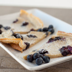 Brown Butter Blueberry Dutch Baby