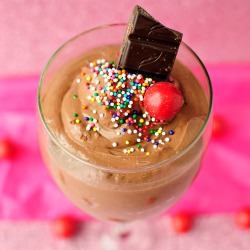 Skinny Chocolate Cheesecake Mousse
