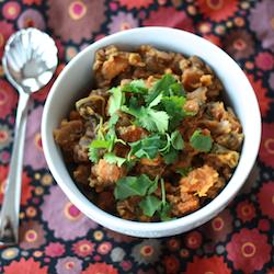 Sweet Potato Lentil Stew