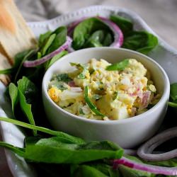Spinach Egg White Salad