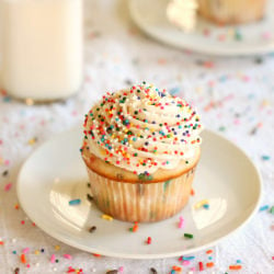 Homemade Funfetti Cupcakes