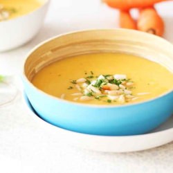 Cream of Leek and Carrot