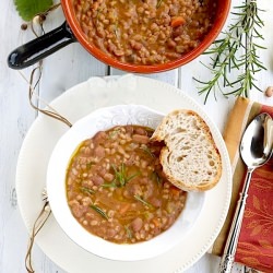 Farro and Bean Soup