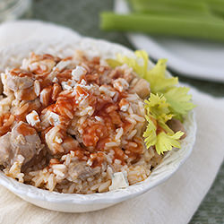 Buffalo Chicken Rice