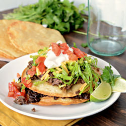 Steak Tostadas