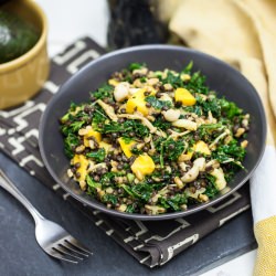 Beluga Lentil & Farro Kale Salad