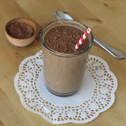 Chocolate Banana Avocado Milkshake