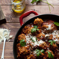 Italian Turkey Meatballs