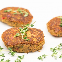 Bean-Carrot Burger