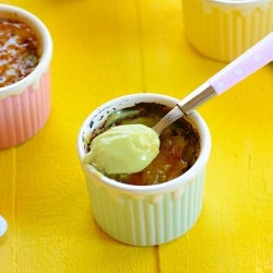 Avocado Creme Brulee