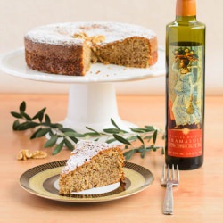 Walnut Olive Oil Cake