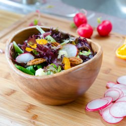 Spring Salad with Apple & Manchego