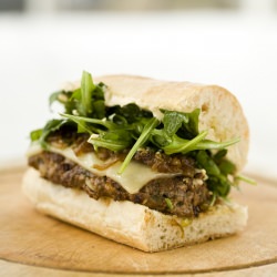 Cheeseburger & Caramelised Onions