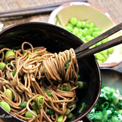 Sesame-Soy Soba Noodles