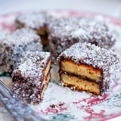 Gluten Free Lamingtons