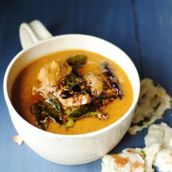 Curried Lentils with Lamb