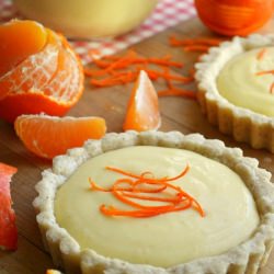 Clementine Cream Tarts