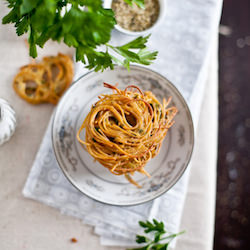 Spaghetti Fritters
