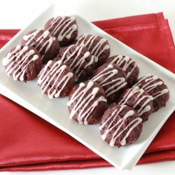 Red Velvet Cream Cheese Cookies
