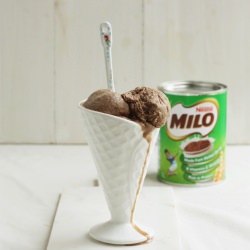 Homemade Milo Ice Cream