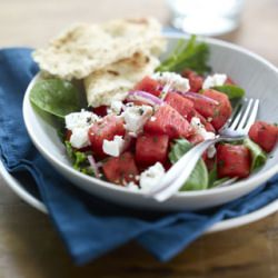 Mediterranean Watermelon Salad