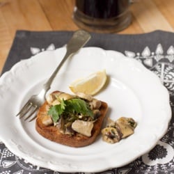 Mushroom Bruschetta