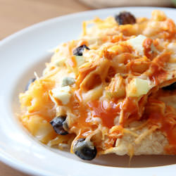 Buffalo Chicken Nachos