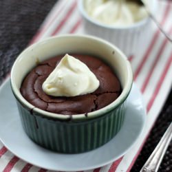 Chocolate Espresso Souffles