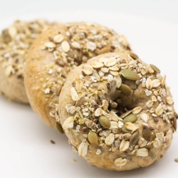 Bagel with Multigrain Topping