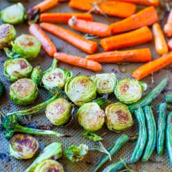 Lemon Rosemary Roasted Vegetables