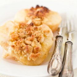 Baked Pears with Amaretti