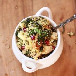 Crispy Kale and Chicken Salad
